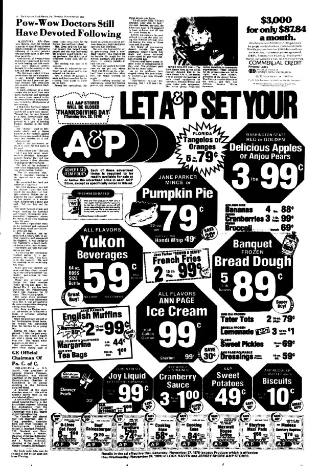 Powwow Newspaper Article 1976