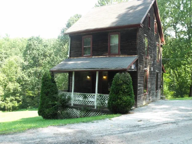 The home of Nelson Rehmeyer, now maintained by his descendant Rick Ebaugh.